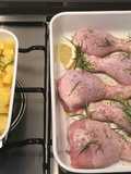 Coscie di pollo al limone