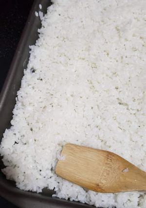 Una foto de Arroz para sushi