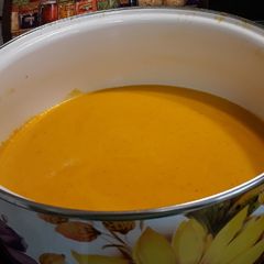A picture of Creamy Carrot Soup.