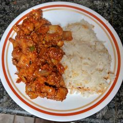 A picture of Spicy Korean BBQ Pork.
