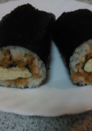 海苔飯捲 的食譜成品照片