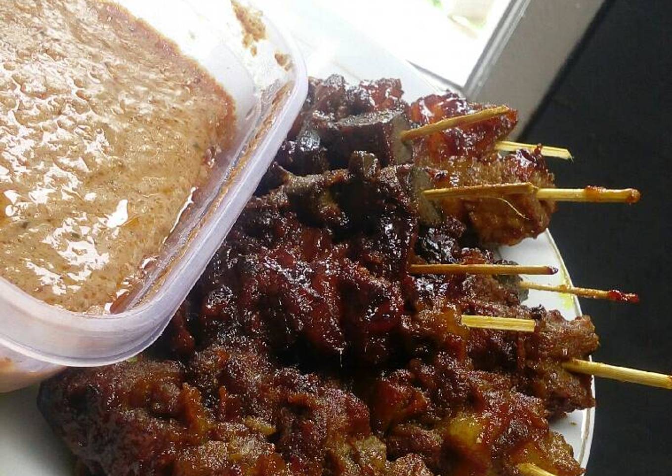Sate Daging Sapi Bumbu Rempah Masak Teflon Super Empuk