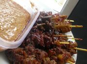 Gambar sate sapi teflon