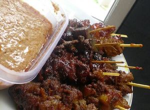 Foto resep Sate Daging Sapi Bumbu Rempah Masak Teflon Super Empuk