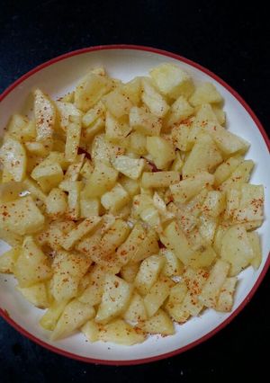A picture of Chatpate Fried Potato.