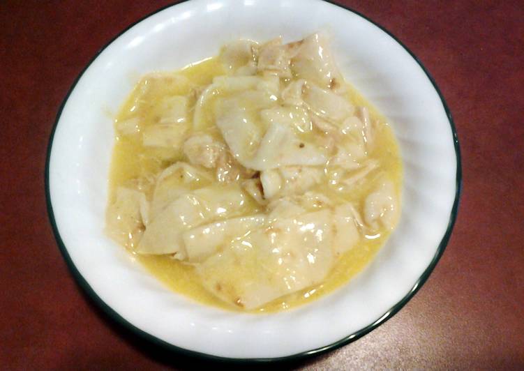 Steps to Make Favorite Easy Chicken n Dumplins