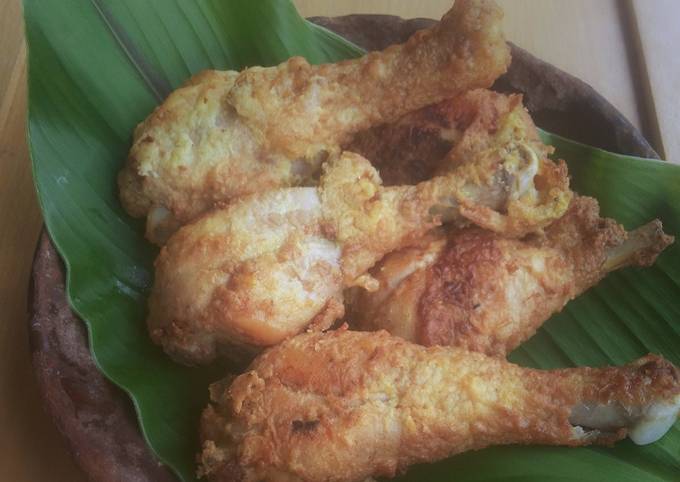 Ayam Goreng Celup Tepung Telur