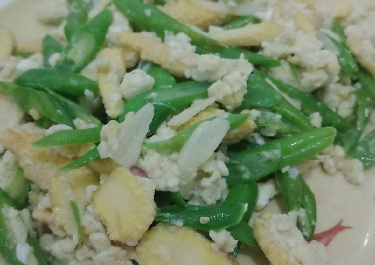 Tumis Buncis-Baby Corn-Telur
