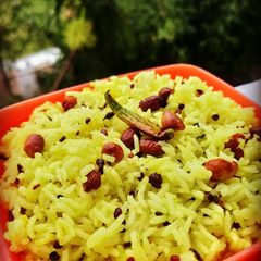 A picture of Lemon Rice.