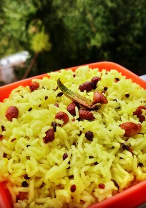 A picture of Lemon Rice.