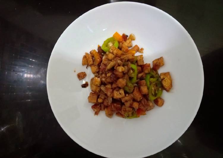 Tahu Goreng Saus Tiram