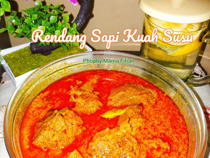 Resep: Rendang Sapi Kuah Susu Untuk Jualan