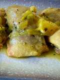 Contramuslos de pollo al cava