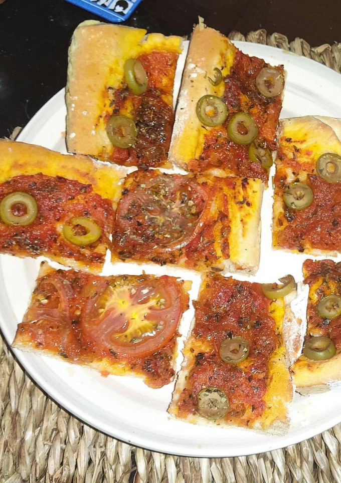 Una foto de Salsa pizzera vegana