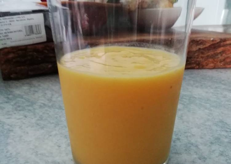 Smoothie mango + jengibre