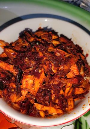 Foto resep Sambal Ikan Tongkol Salai (Ikan Asap) Pedas Nampol