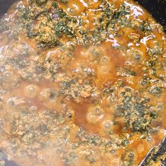 A picture of Nigerian Egusi Soup.