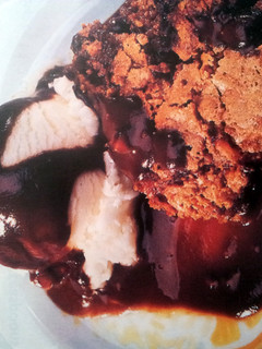 A picture of Hot Fudge Sundae Cake.