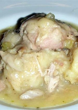 A picture of Chicken and Dumplings.