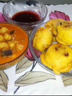 A picture of Aloo Chop.