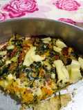 Tarta de verduras y Panceta