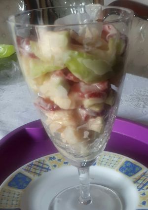 A picture of Fruit salad.