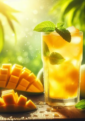 A picture of Minty Mango Bliss:.