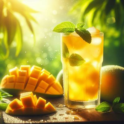 Minty Mango Bliss:-image