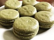 A picture of egg whites matcha