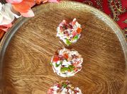 Una foto de ceviche de cangrejo