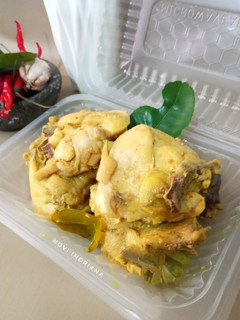 Foto resep Meal Prep ll Frozen Ayam Ungkep Bumbu Kuning