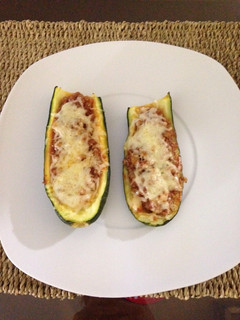 Una foto de Calabacines rellenos