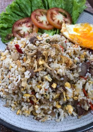 Foto resep Nasi Goreng Sei Sapi