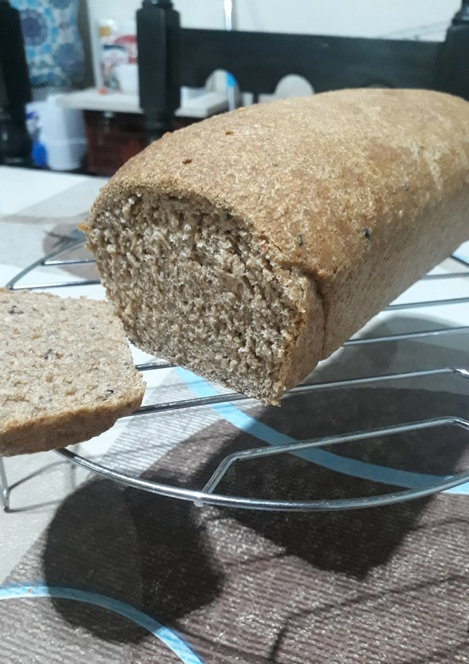 Una foto de Pan integral fácil y rico