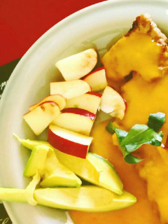 Una foto de Cerdo en salsa de mango al chipotle
