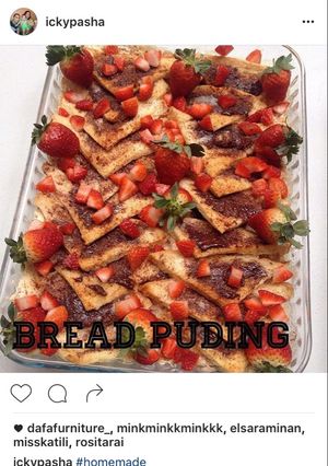 Foto resep Nutela bread puding