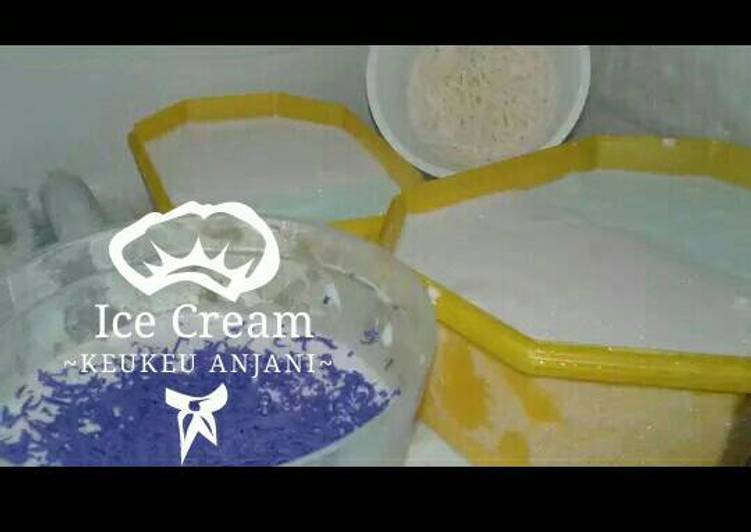 Ice cream lembut homemade🍦