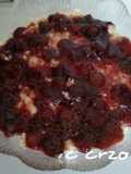 Calostros de vaca con fresas