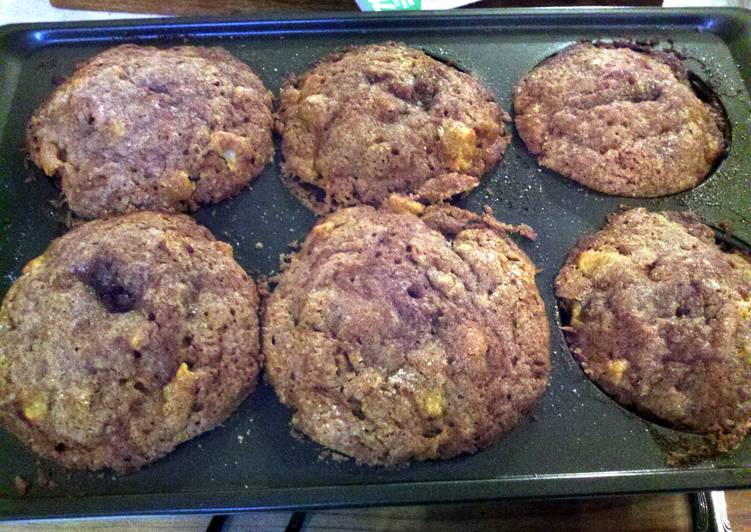 Recipe of Ultimate Pumpkin Apple Strusel Muffins