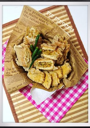 Foto resep Tahu goreng isi rebung