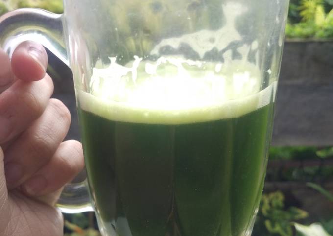 Make Natural Celeryt Juice Without A Blender Typical Of Tebo City