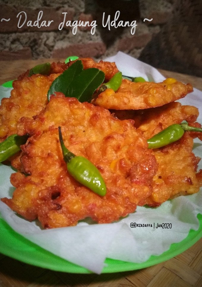 Foto resep Dadar Jagung Udang
