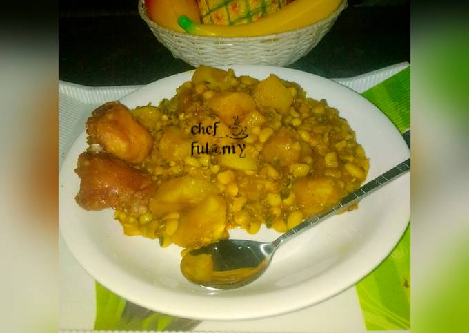 Beans and sweet patotoes porridge by salma.s.Adam