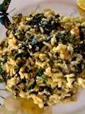 Spanakorizo with Leeks by Antonis