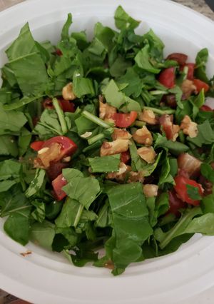 A picture of Rocca salad 🥗.