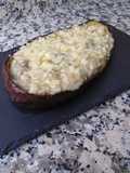 Berenjenas rellenas de pollo
