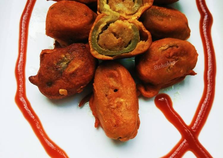 Stuffed Parval Pakoda