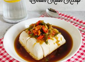 Foto resep Tahu Kukus Siram Kuah Kecap