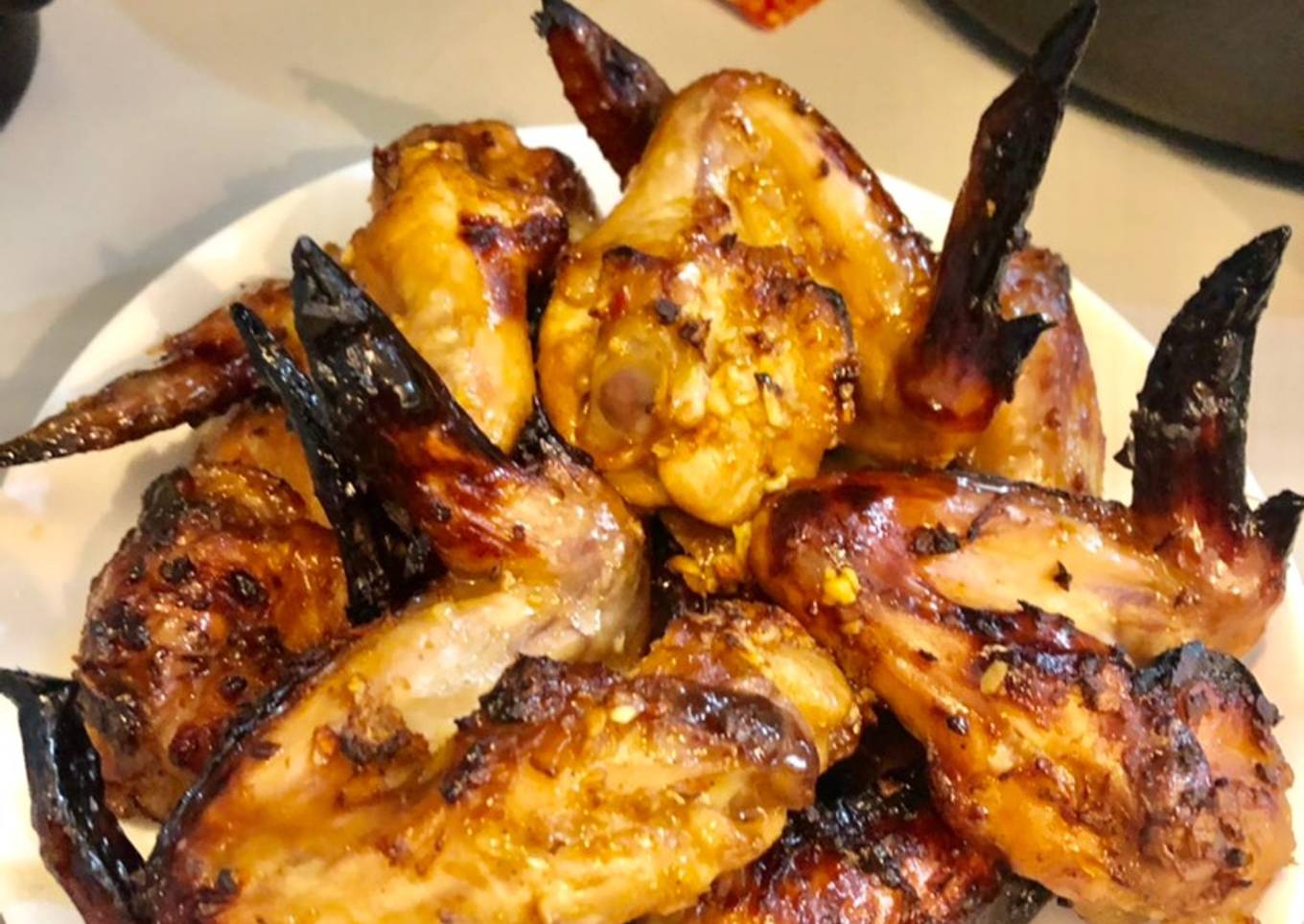 Bakkar with chicken wings