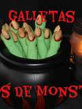 Galletas dedos de monstruo!